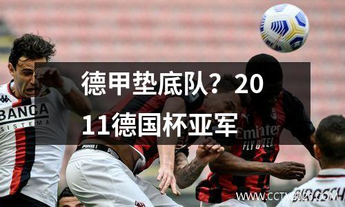 德甲垫底队？2011德国杯亚军