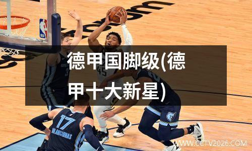 德甲国脚级(德甲十大新星)