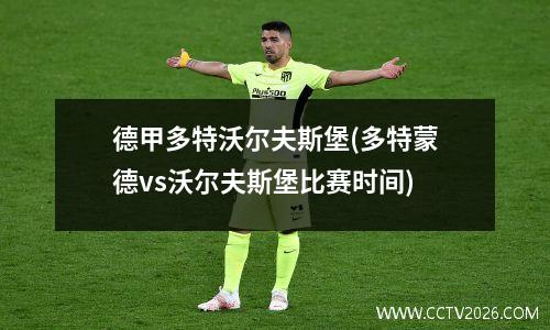 德甲多特沃尔夫斯堡(多特蒙德vs沃尔夫斯堡比赛时间)