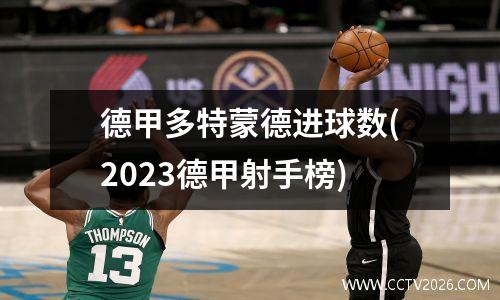 德甲多特蒙德进球数(2023德甲射手榜)