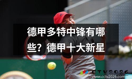 德甲多特中锋有哪些？德甲十大新星