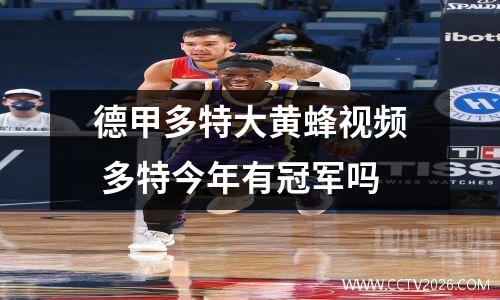 德甲多特大黄蜂视频 多特今年有冠军吗