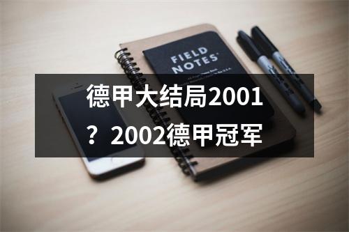 德甲大结局2001？2002德甲冠军