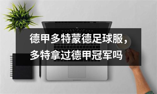 德甲多特蒙德足球服，多特拿过德甲冠军吗