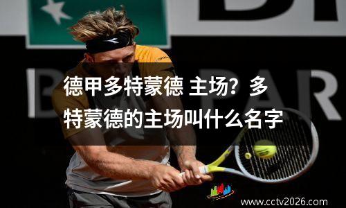 德甲多特蒙德 主场？多特蒙德的主场叫什么名字