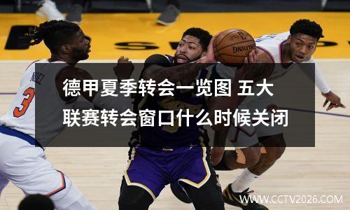 德甲夏季转会一览图 五大联赛转会窗口什么时候关闭