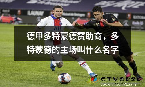 德甲多特蒙德赞助商，多特蒙德的主场叫什么名字
