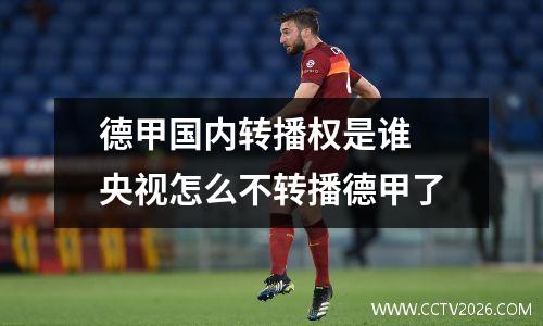 德甲国内转播权是谁 央视怎么不转播德甲了