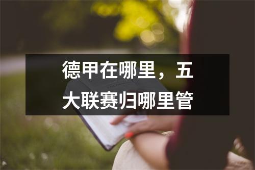 德甲在哪里，五大联赛归哪里管