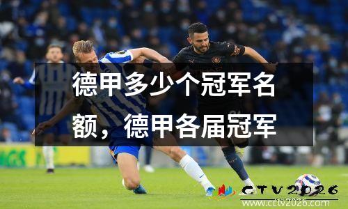 德甲多少个冠军名额，德甲各届冠军
