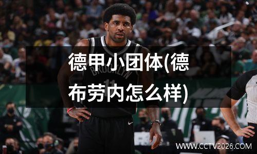 德甲小团体(德布劳内怎么样)