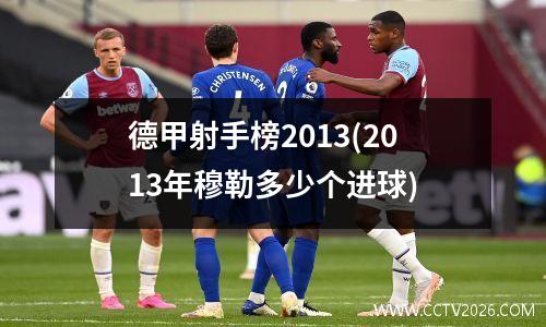 德甲射手榜2013(2013年穆勒多少个进球)