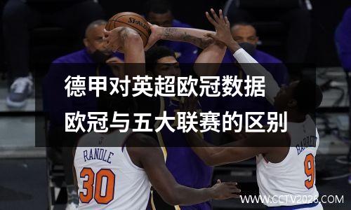 德甲对英超欧冠数据 欧冠与五大联赛的区别