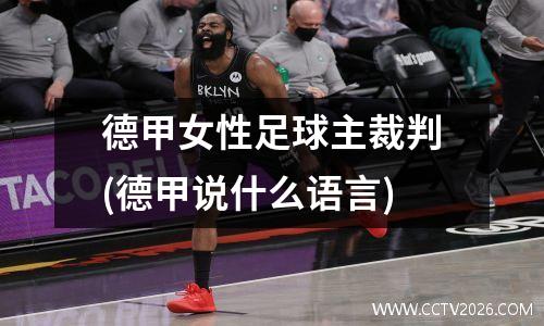 德甲女性足球主裁判(德甲说什么语言)