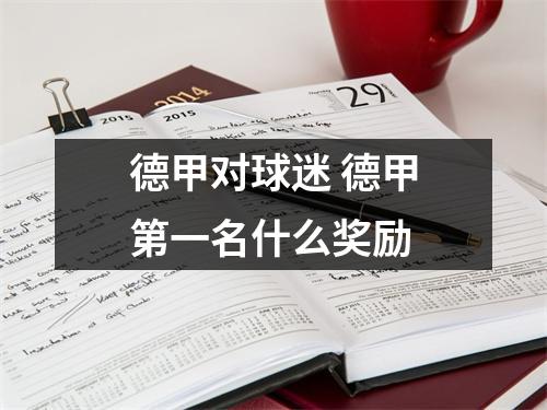 德甲对球迷 德甲第一名什么奖励