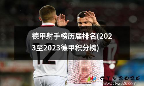 德甲射手榜历届排名(2023至2023德甲积分榜)