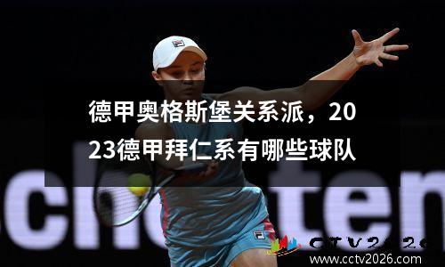 德甲奥格斯堡关系派，2023德甲拜仁系有哪些球队