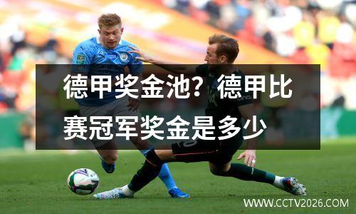 德甲奖金池？德甲比赛冠军奖金是多少