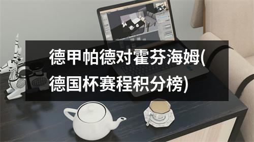 德甲帕德对霍芬海姆(德国杯赛程积分榜)