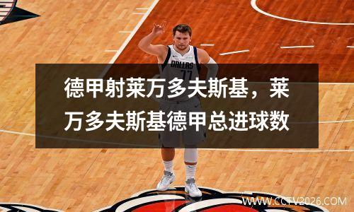 德甲射莱万多夫斯基，莱万多夫斯基德甲总进球数