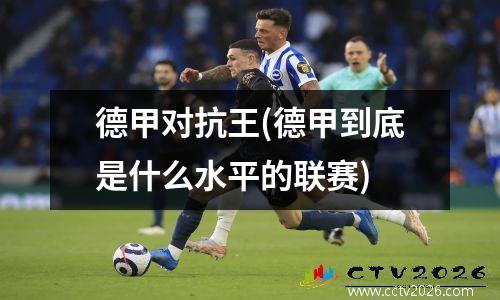 德甲对抗王(德甲到底是什么水平的联赛)