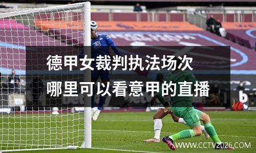 德甲女裁判执法场次 哪里可以看意甲的直播
