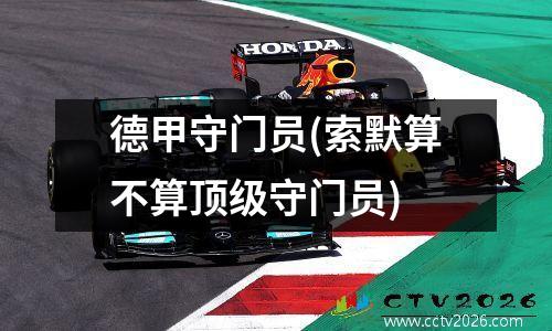 德甲守门员(索默算不算顶级守门员)