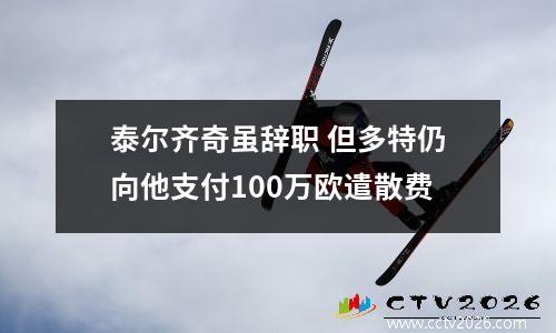 泰尔齐奇虽辞职 但多特仍向他支付100万欧遣散费