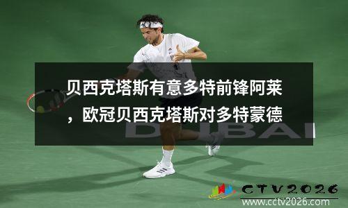 贝西克塔斯有意多特前锋阿莱，欧冠贝西克塔斯对多特蒙德