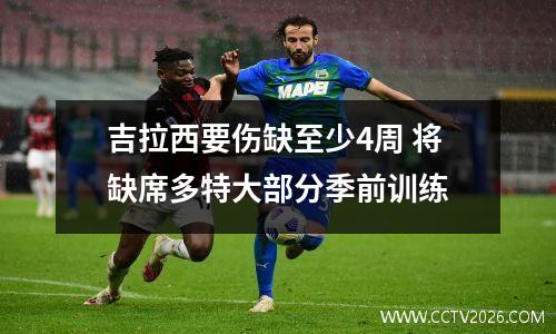 吉拉西要伤缺至少4周 将缺席多特大部分季前训练