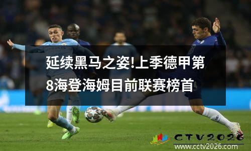 延续黑马之姿!上季德甲第8海登海姆目前联赛榜首