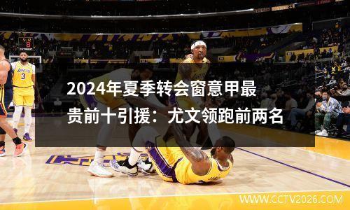 2024年夏季转会窗意甲最贵前十引援：尤文领跑前两名