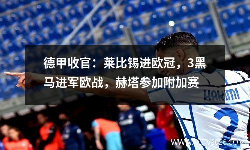 德甲收官：莱比锡进欧冠，3黑马进军欧战，赫塔参加附加赛