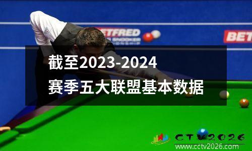 截至2023-2024赛季五大联盟基本数据
