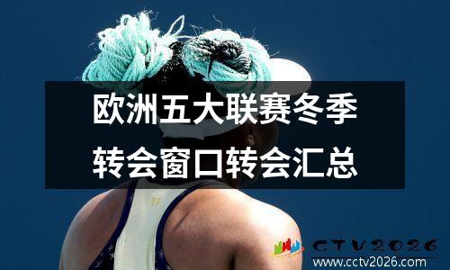 欧洲五大联赛冬季转会窗口转会汇总