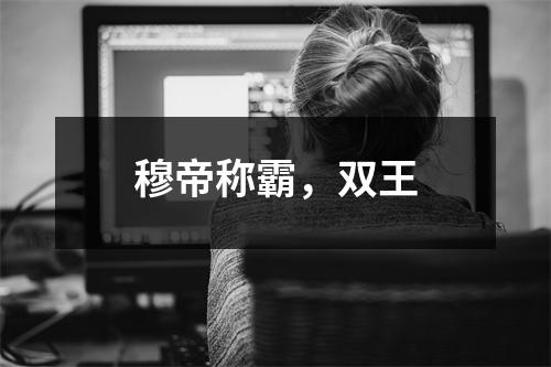 穆帝称霸，双王