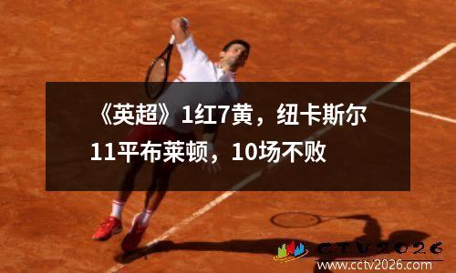 《英超》1红7黄，纽卡斯尔11平布莱顿，10场不败