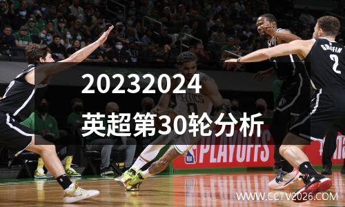 20232024英超第30轮分析