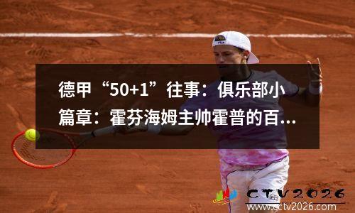 德甲“50+1”往事：俱乐部小篇章：霍芬海姆主帅霍普的百年孤独