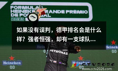 如果没有误判，德甲排名会是什么样？强者恒强，却有一支球队被冤枉