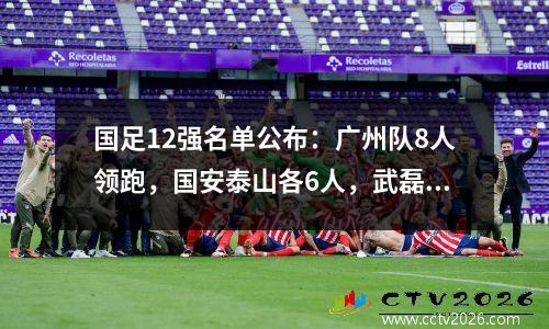 国足12强名单公布：广州队8人领跑，国安泰山各6人，武磊上榜