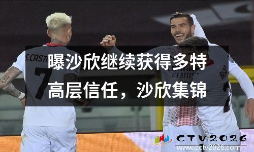 曝沙欣继续获得多特高层信任，沙欣集锦
