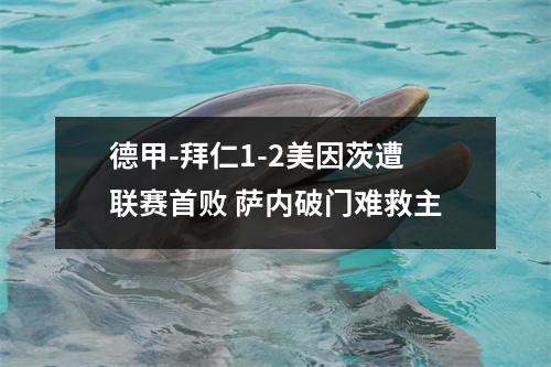 德甲-拜仁1-2美因茨遭联赛首败 萨内破门难救主