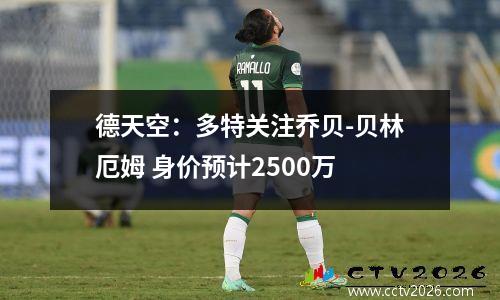 德天空：多特关注乔贝-贝林厄姆 身价预计2500万
