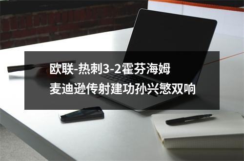 欧联-热刺3-2霍芬海姆 麦迪逊传射建功孙兴慜双响