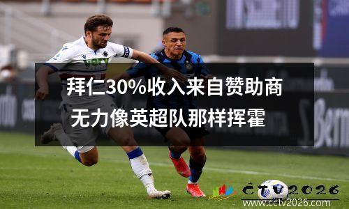 拜仁30%收入来自赞助商 无力像英超队那样挥霍