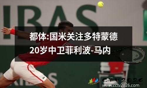 都体:国米关注多特蒙德20岁中卫菲利波-马内