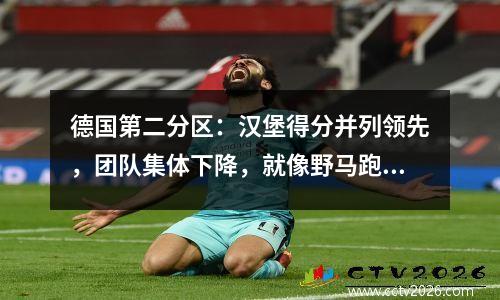 德国第二分区：汉堡得分并列领先，团队集体下降，就像野马跑到in绳一样！