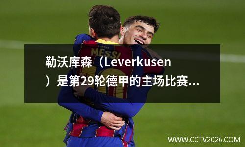 勒沃库森（Leverkusen）是第29轮德甲的主场比赛，错过了一个很好的机会来缩小得分差距