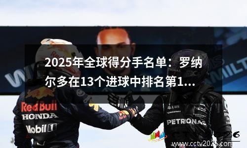2025年全球得分手名单：罗纳尔多在13个进球中排名第14位，MBAPPE排名第二，Dembele的独特位置